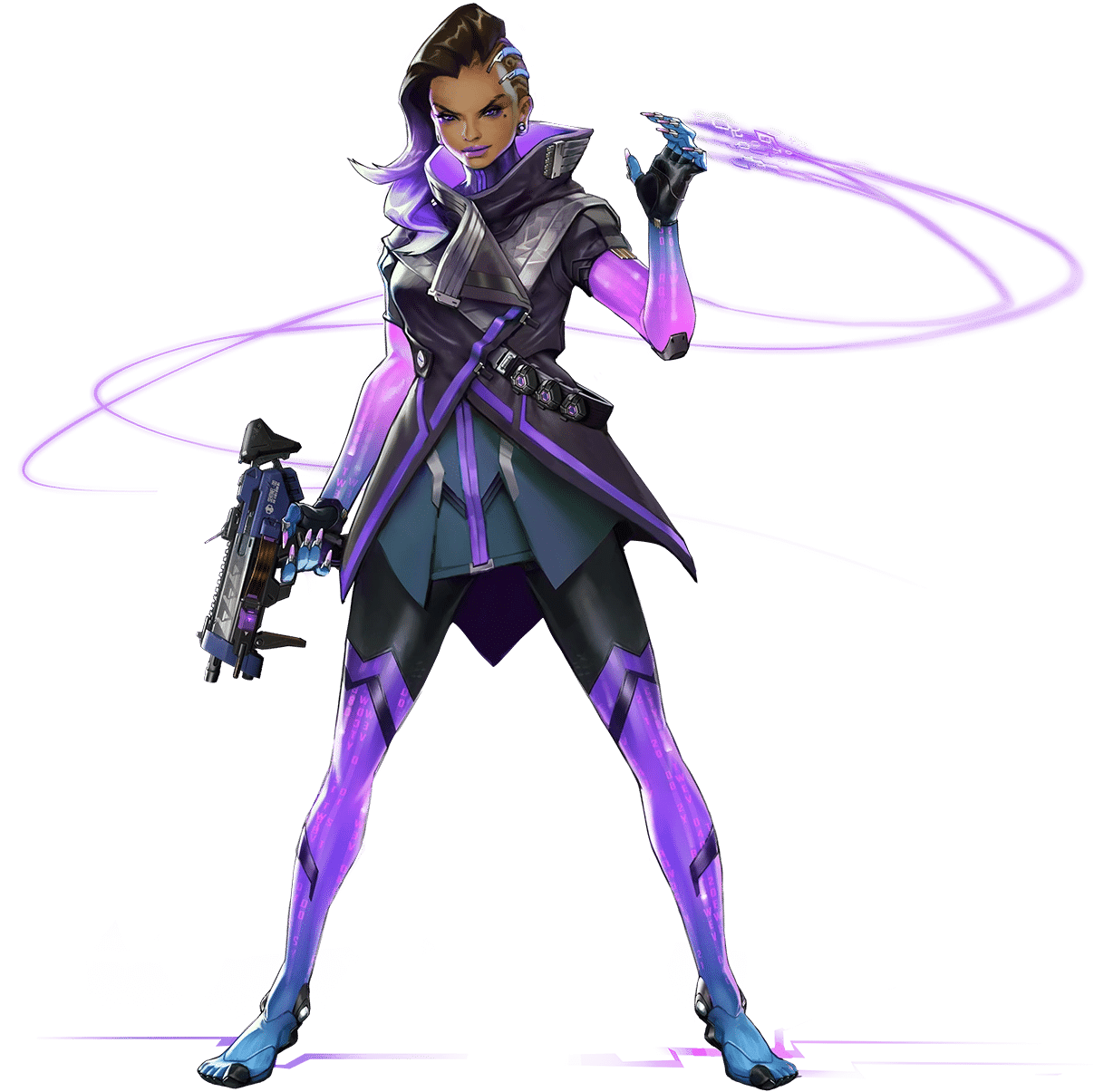 sombra overwatch lady