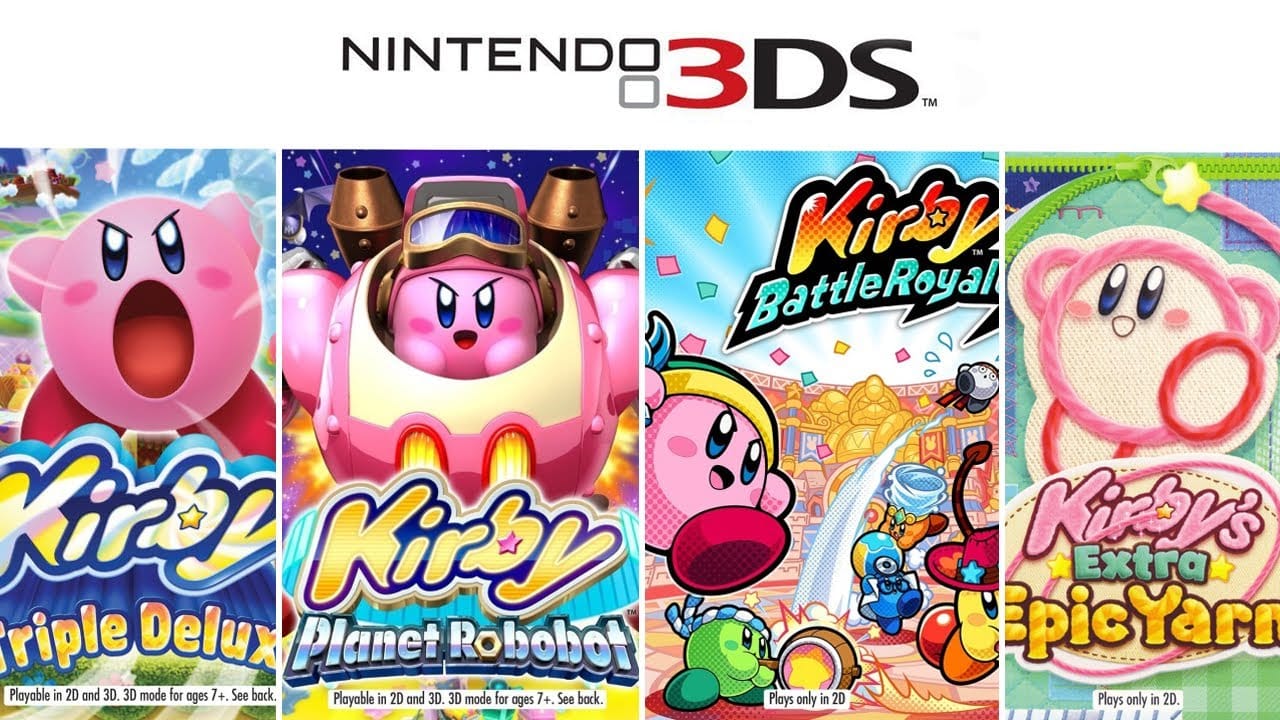 A classic line up on the 3DS