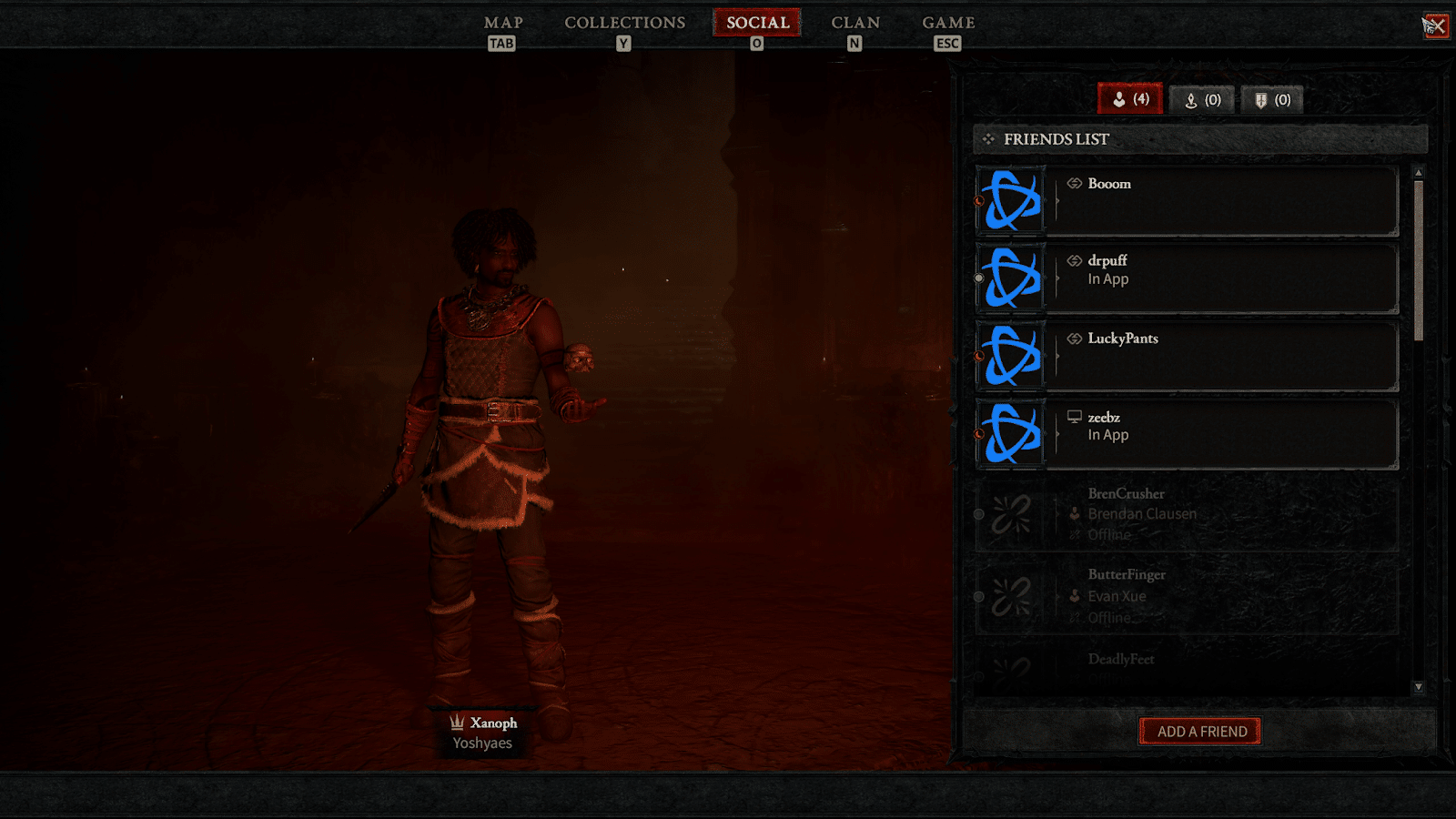 Form a party to level up faster in Diablo 4
