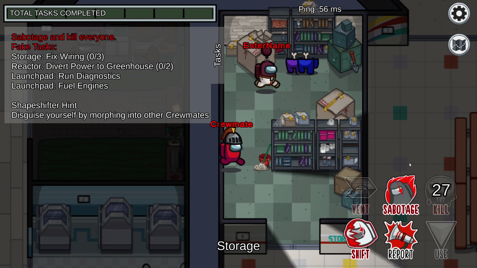 The notorious double kill for two impostors