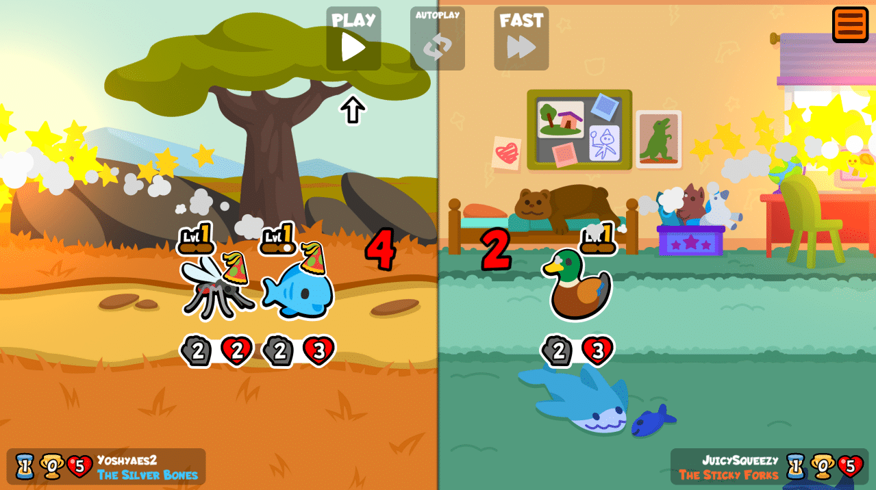 It's critical to understand the order of attacks in Super Auto Pets