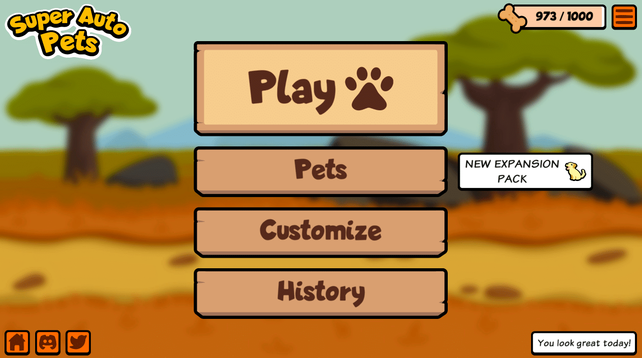 Getting started in Super auto Pets