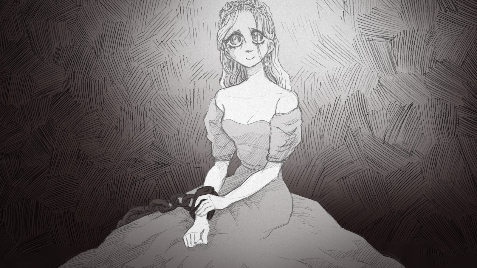 The Princess is smiling. A great reason to leave the blade.