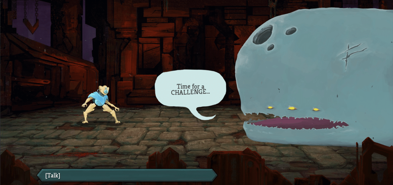 The opening of a Custom game of Slay the Spire.