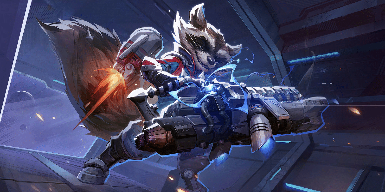 Rocket Raccoon from Marvel Rivals