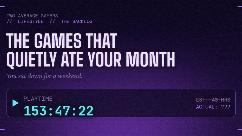 Games That Surprised Us With How Long They Actually Were