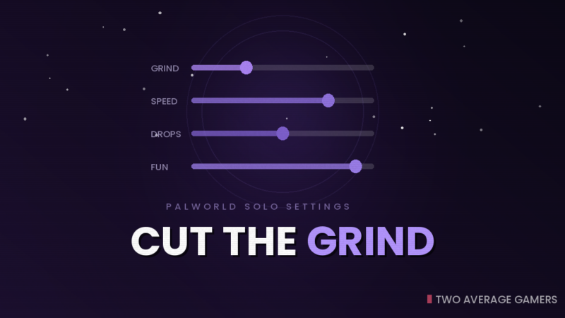 Best Palworld 1.0 Solo Settings to Cut the Grind, Not the Fun