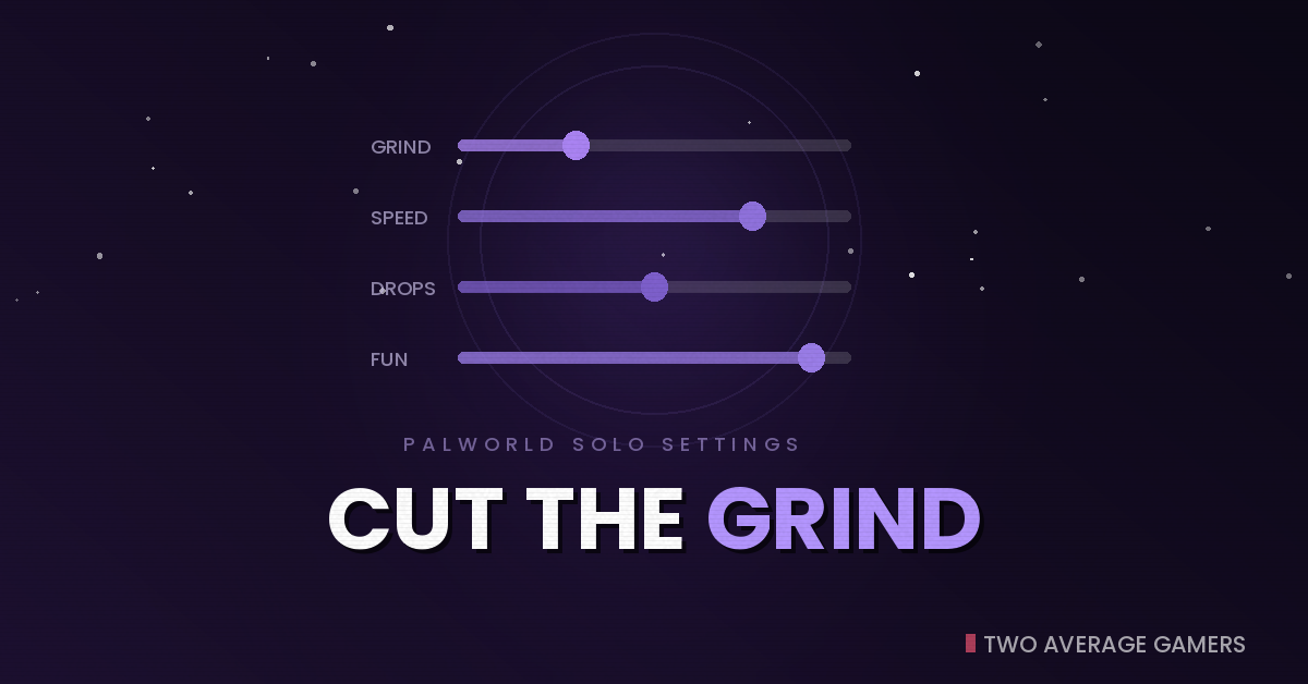 Best Palworld 1.0 Solo Settings to Cut the Grind, Not the Fun