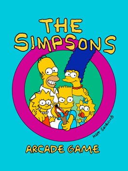 The Simpsons Arcade Game Cover Art