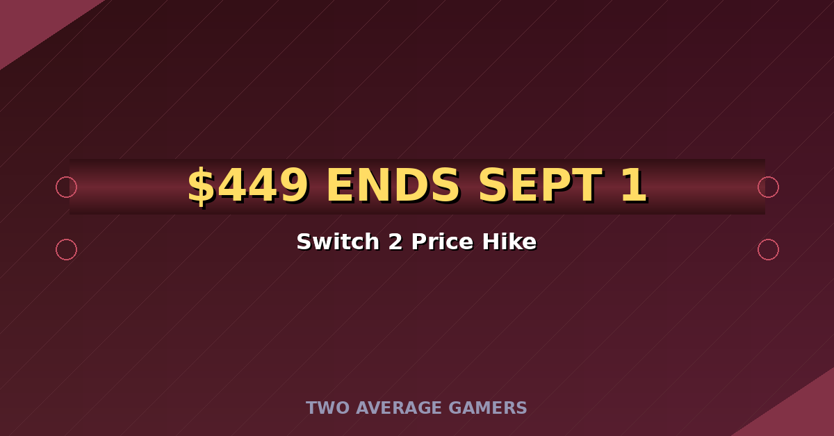 Switch 2 Price Jumps to $499 on September 1: Buy Now or Wait?